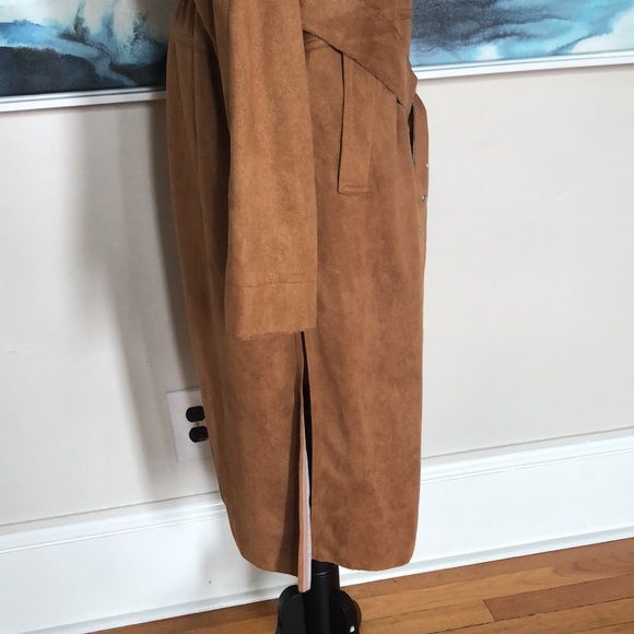 Elizabeth and James long brown jacket size M - Picture 5 of 9